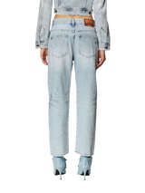 Jeans D-Air mit Silberkristallen