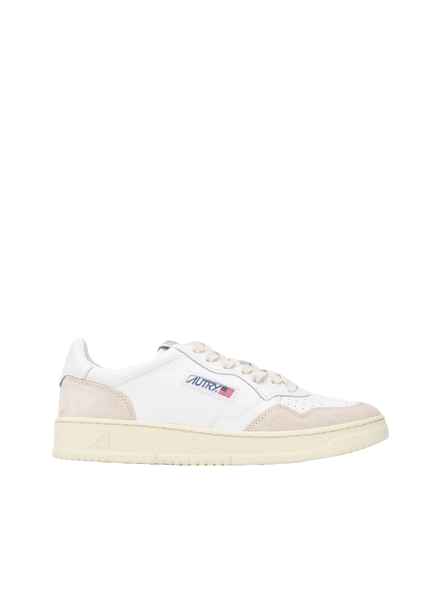 Medalist Low Top Sneaker Weiß/Beige