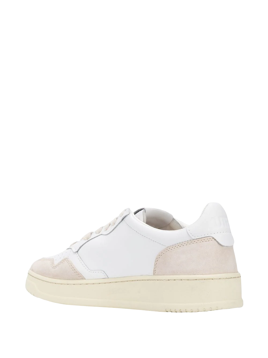 Medalist Low Top Sneaker Weiß/Beige