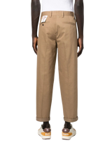 straight cropped chino