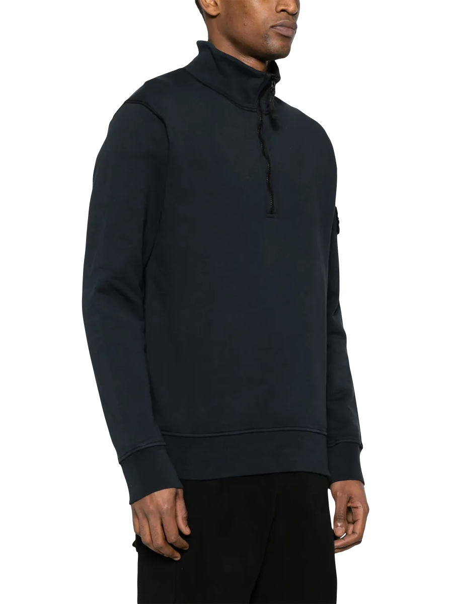 Baumwoll-Sweatshirt mit Zipper