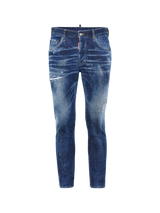 Distressed skater jean 