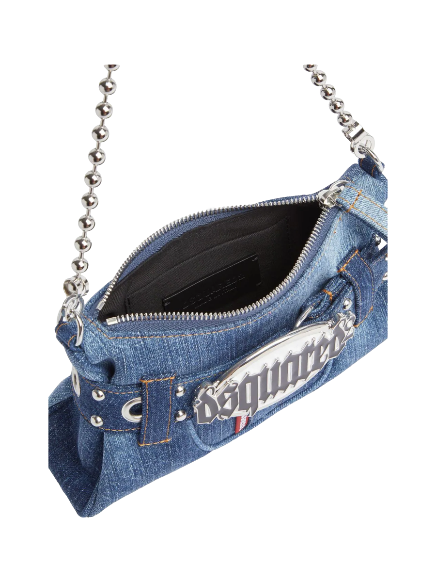 Gothic Denim Clutch