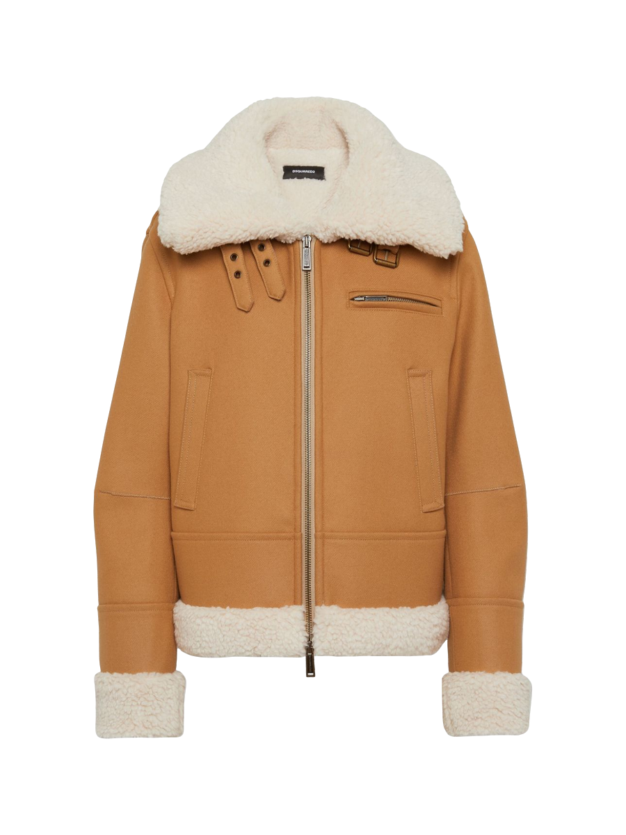 Jacke aus Shearling