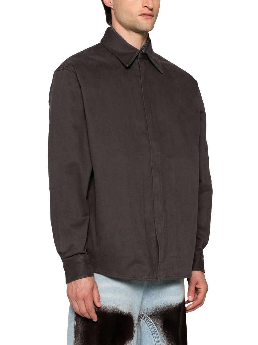 Overshirt mit Zipper