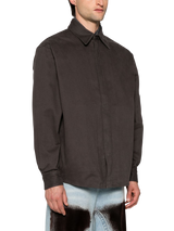 Overshirt mit Zipper