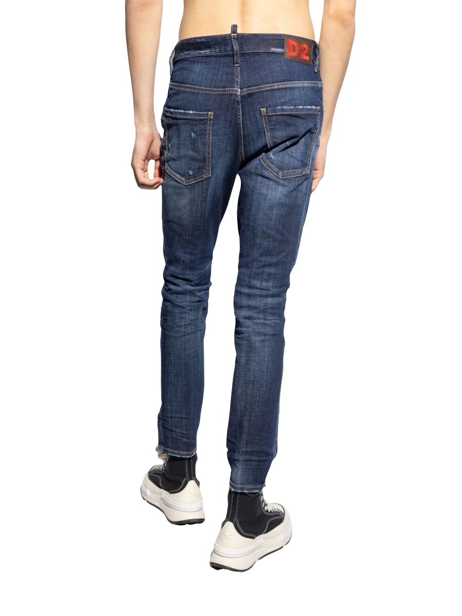 Skater Jean mit Logo-Patch