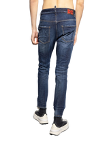 Skater Jean mit Logo-Patch