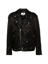 Bikerjacke mit Gürtel