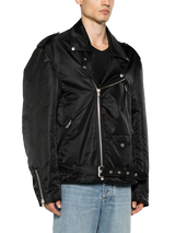 Bikerjacke mit Gürtel