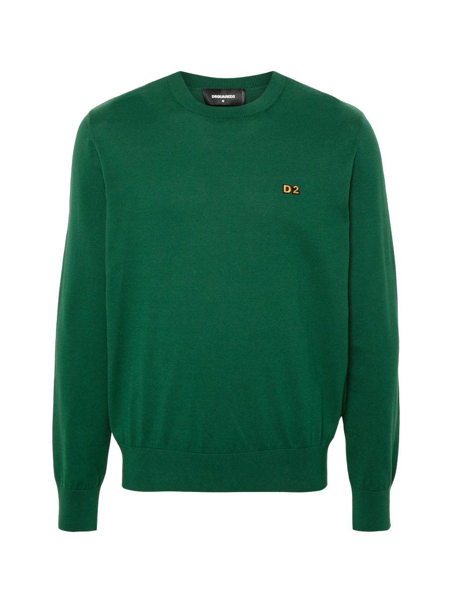 Pullover mit Logo-Stickerei