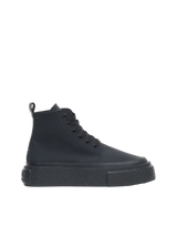 High-Top-Sneakers aus Leder