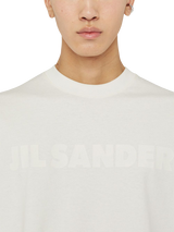 T-Shirt mit Jil Sander Logo-Print