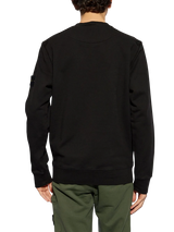 Sweatshirt mit Kompass-Patch