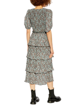 midi dress with print 