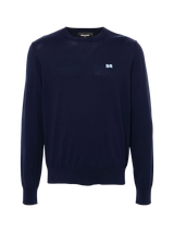 Pullover mit Logo-Applikation