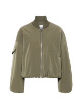 Bomberjacke aus Twill