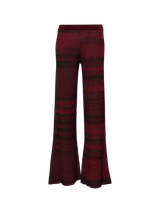 Pants Dark Red