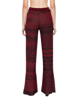 Pants Dark Red