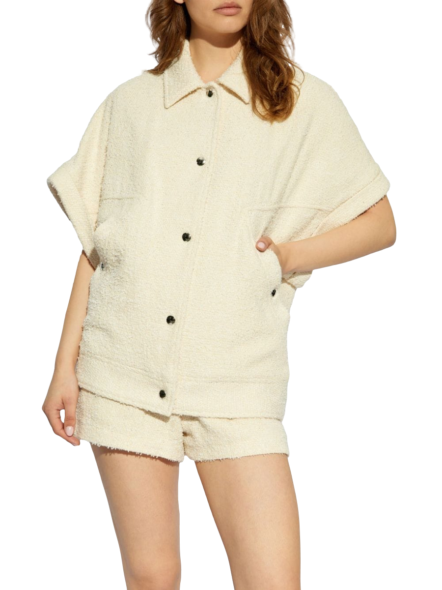 Beige Bluse Neline