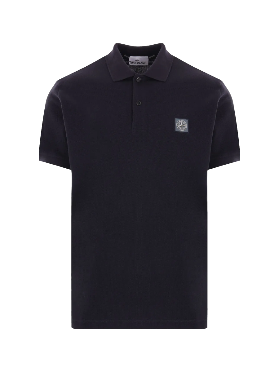 Poloshirt mit Logo-Patch