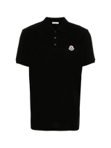 Poloshirt mit Logo-Applikation