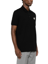 Poloshirt mit Logo-Applikation