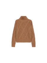 Panino sweater made of argyle cashmere blend