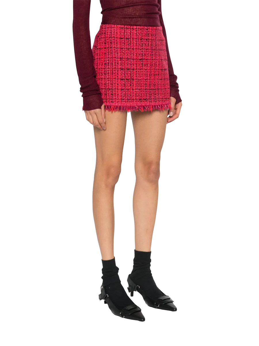 tweed miniskirt 