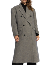 Lexana double-breasted coat 