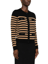 Gestreifter Cardigan