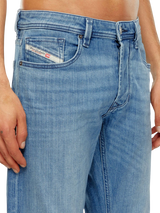 Jeans mit heller Waschung 1985 Larkee