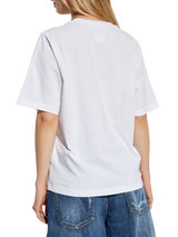 T-Shirt mit Logo-Stickerei