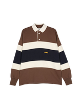 Gestreiftes Jersey-Poloshirt