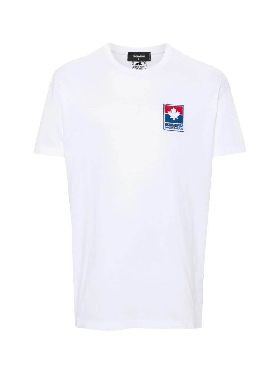 T-Shirt mit Logo-Patch