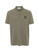 polo shirt with compass logo 