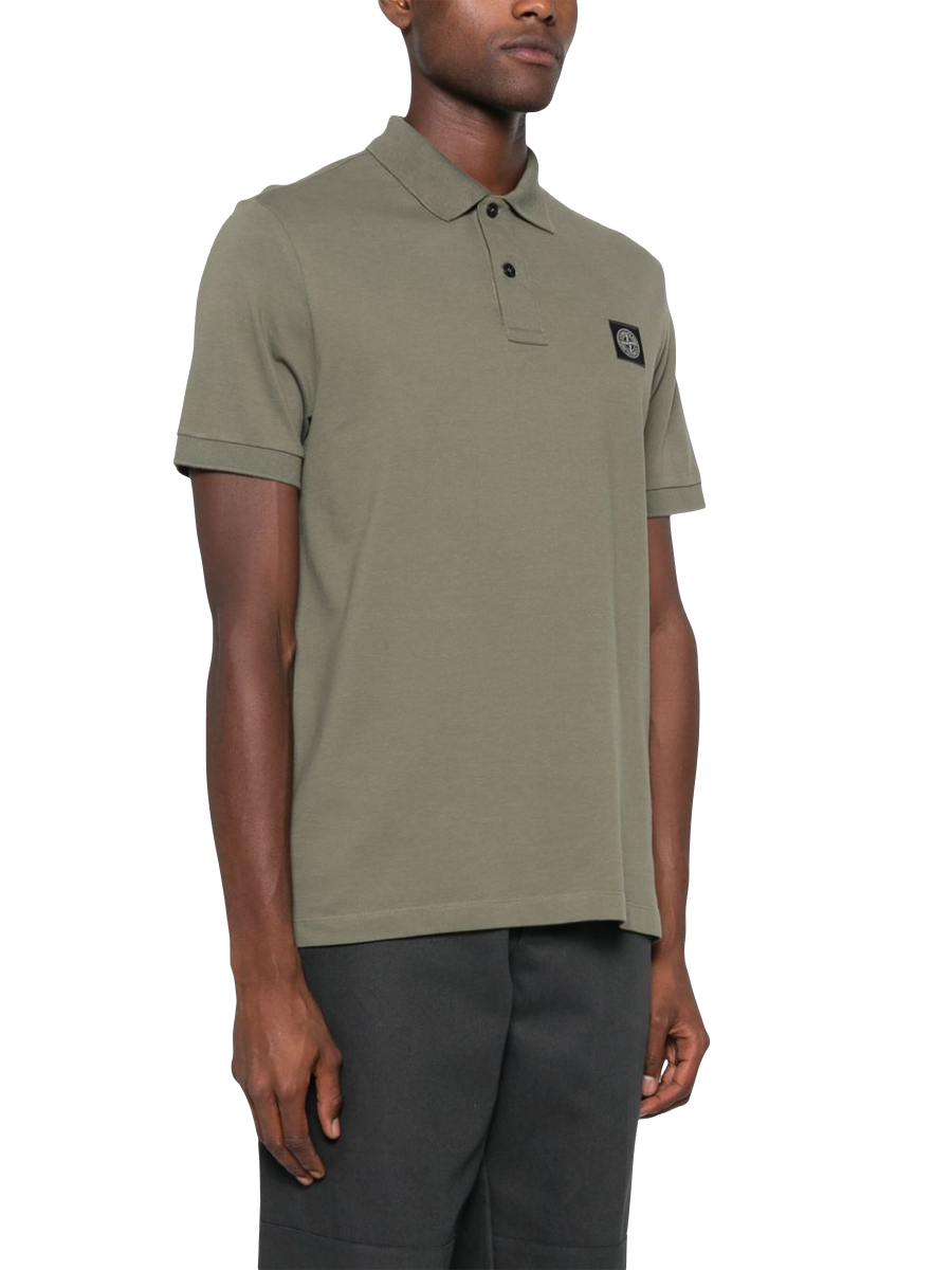 Poloshirt mit Kompass-Logo