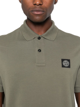 polo shirt with compass logo 