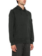 Hoodie mit Kompass-Patch