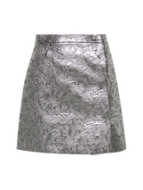 miniskirt with jacquard pattern 