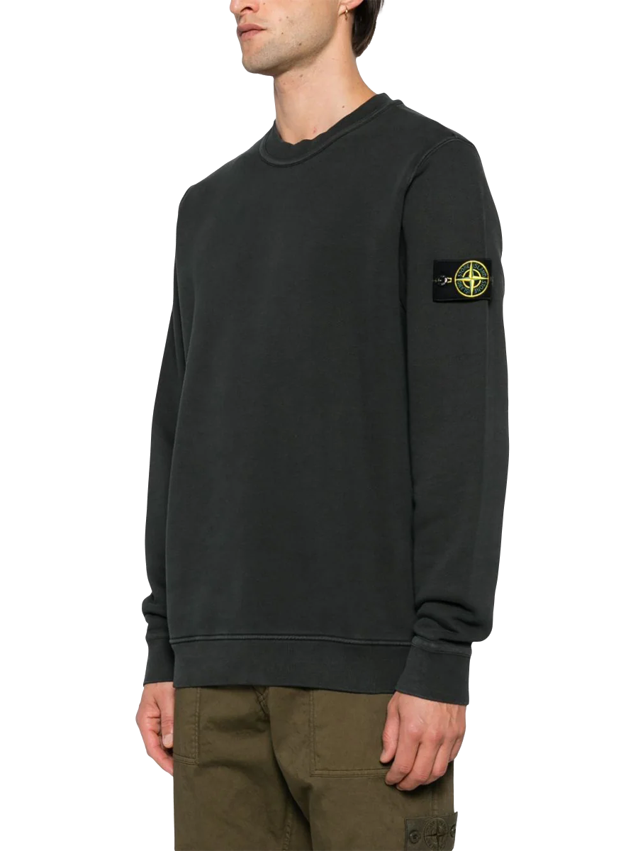 Sweatshirt mit Kompass-Patch