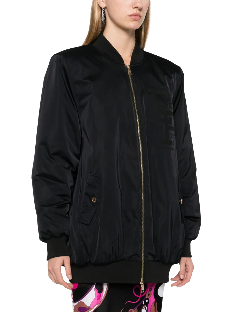 Bomberjacke aus Satin