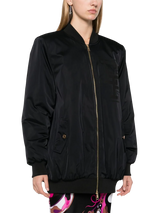 Bomberjacke aus Satin