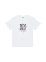 Casual T-shirt with cat motif 