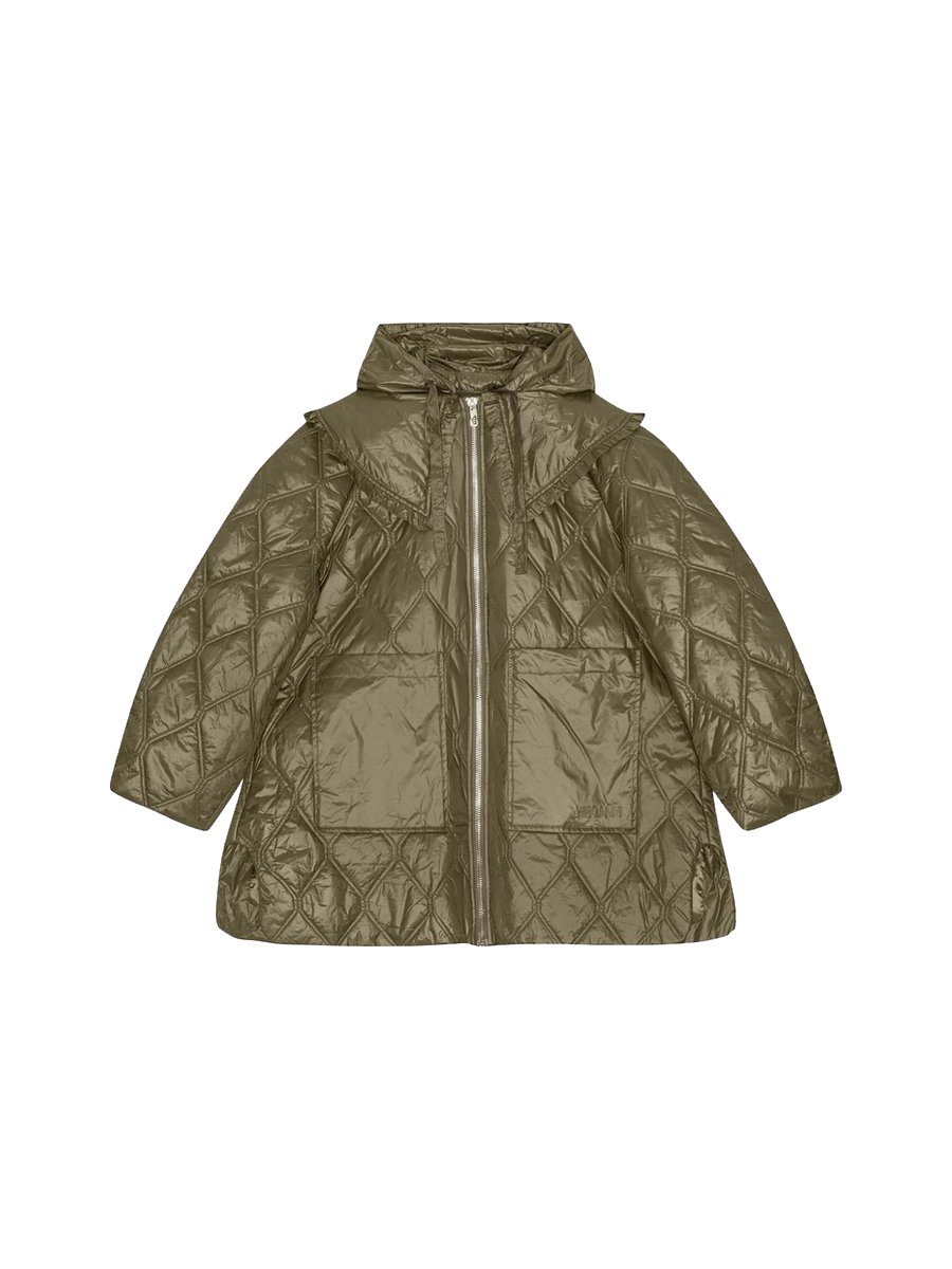 Lined down jacket 