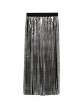 midi skirt with pleats 