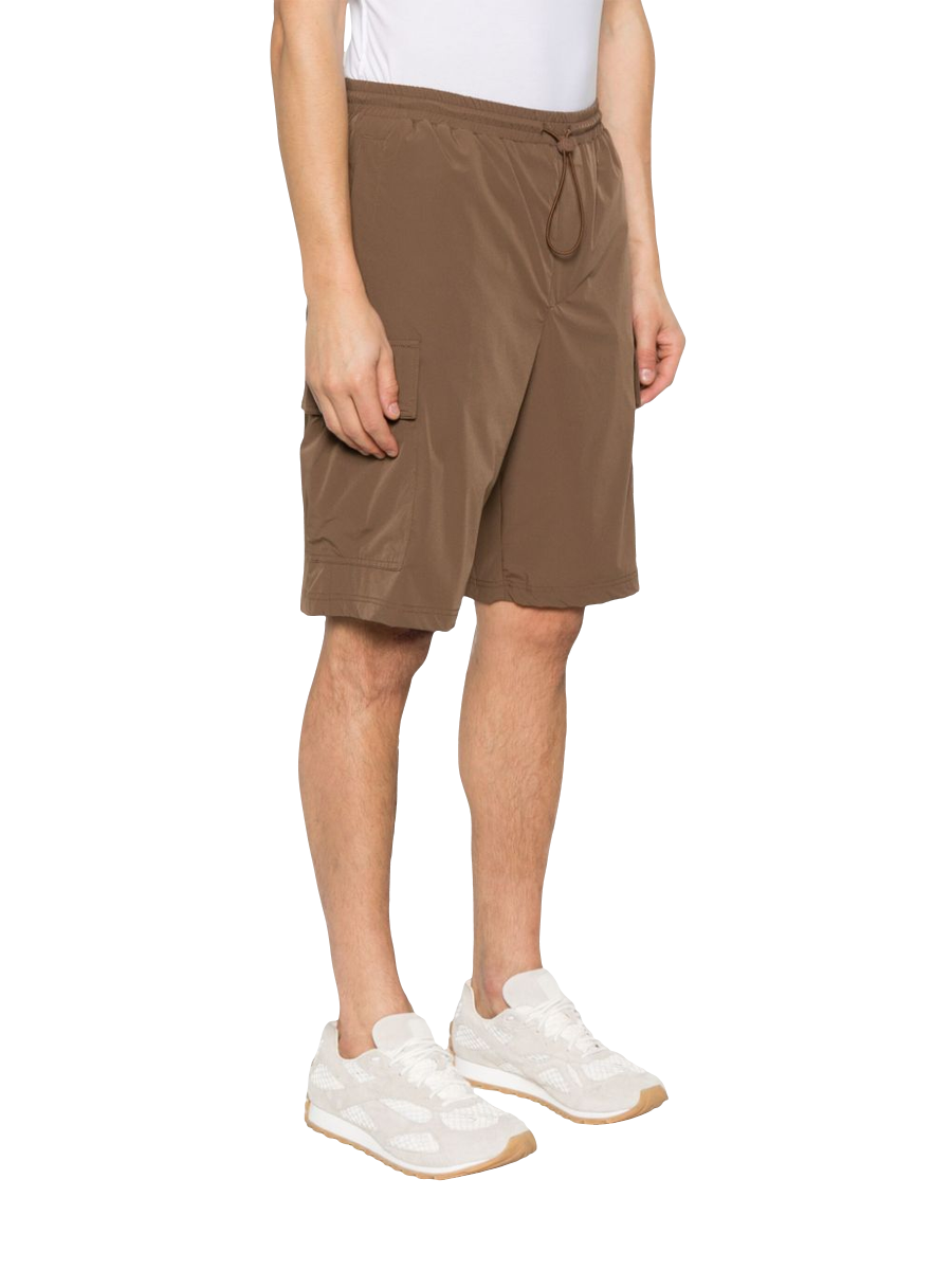 Cargo-Shorts mit vorstehendem Logo