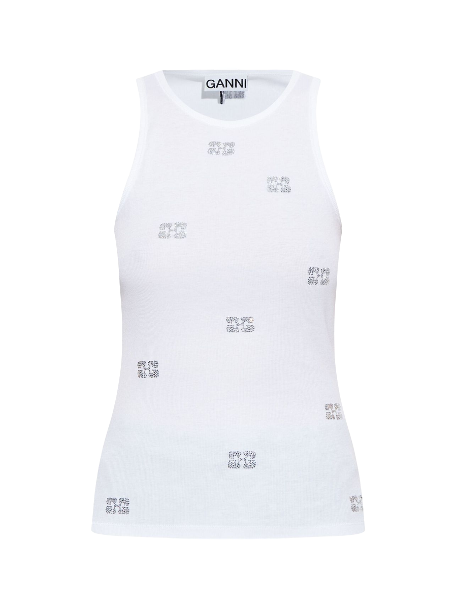 Tanktop mit Strass