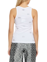 Tanktop mit Strass