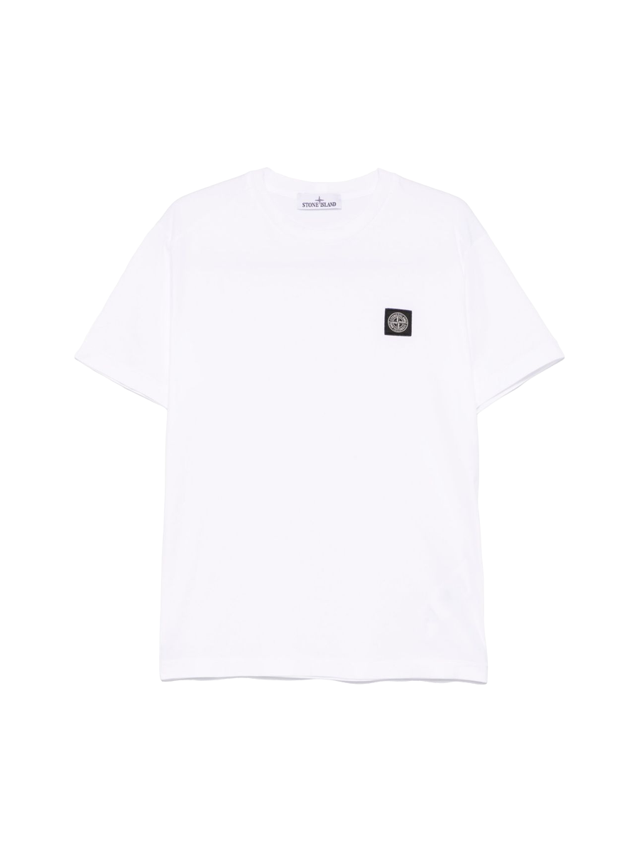 T-shirt with logo patch on the chest